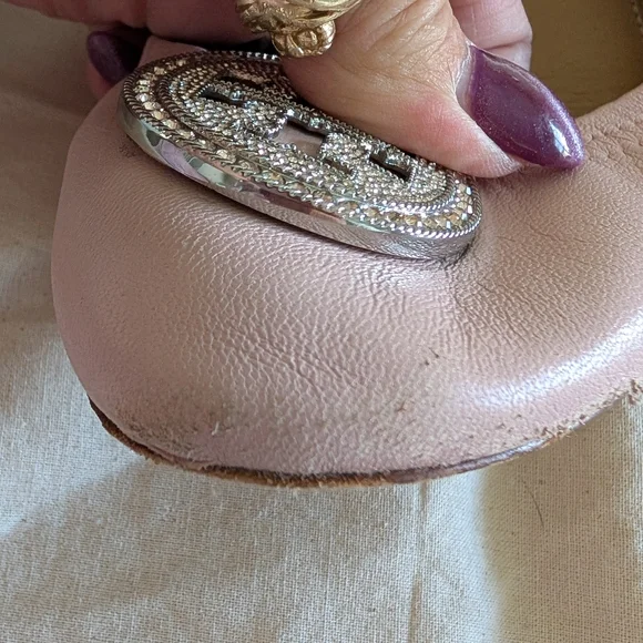 Tory Burch Pink Liana Ballet Flats - Picture 8 of 12